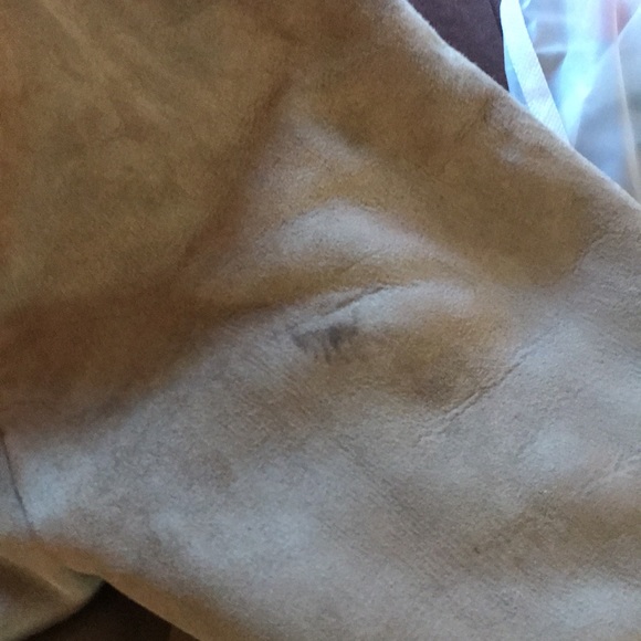 BLUE DUCK tan shearling jacket - Picture 8 of 8